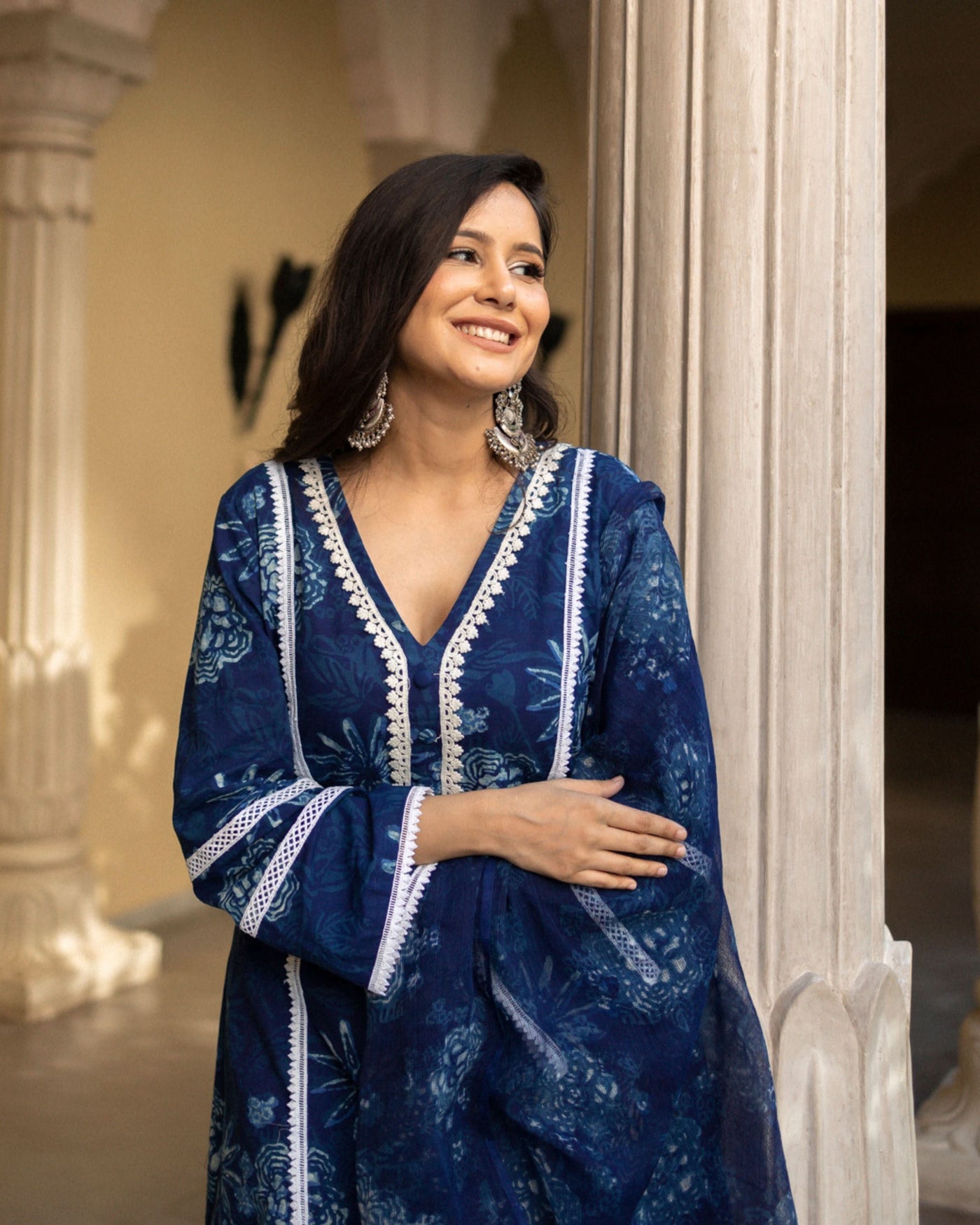 Buy Rithwik Handblock Suit Set online in India at Best Price | Aachho