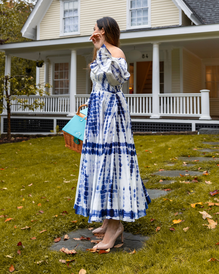 Morning Mist Tie &amp; Dye Dress