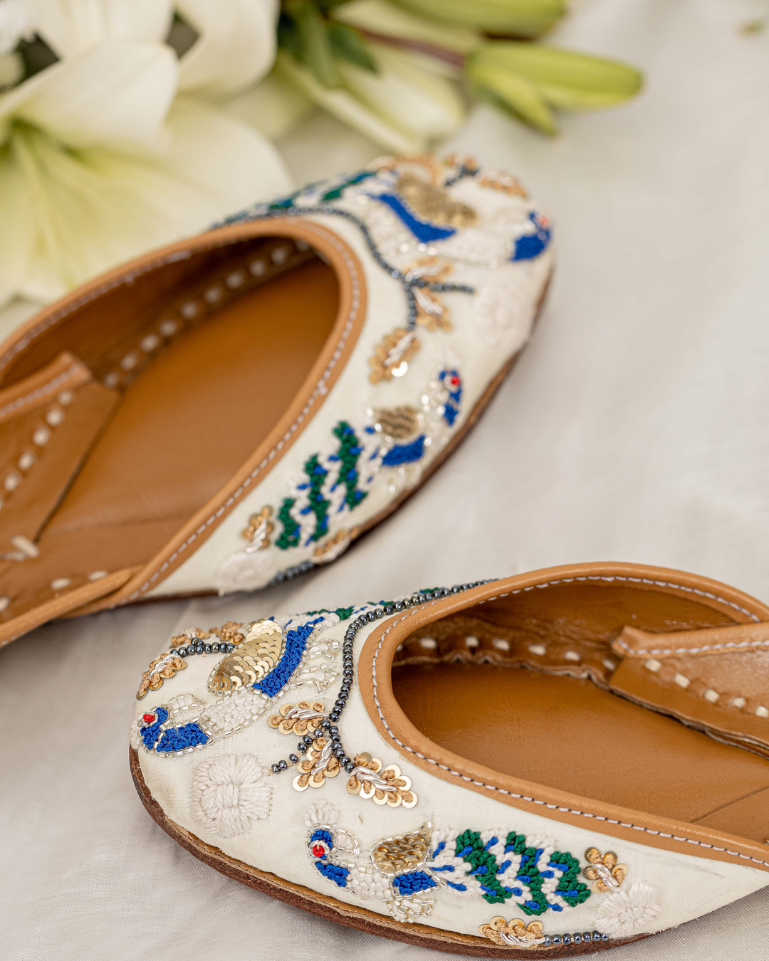 Icy Waffle Handcrafted Jutti