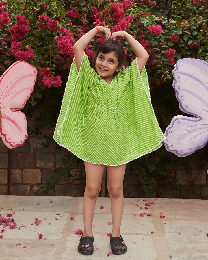 Popsicle Tie &amp; Dye Cotton Kaftan