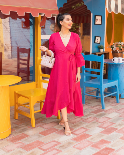 Pink Sanguine Cotton Dress