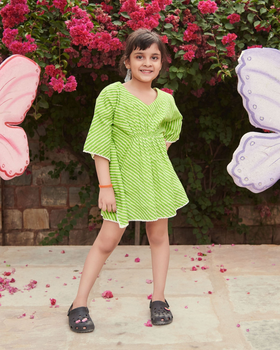 Popsicle Tie &amp; Dye Cotton Kaftan