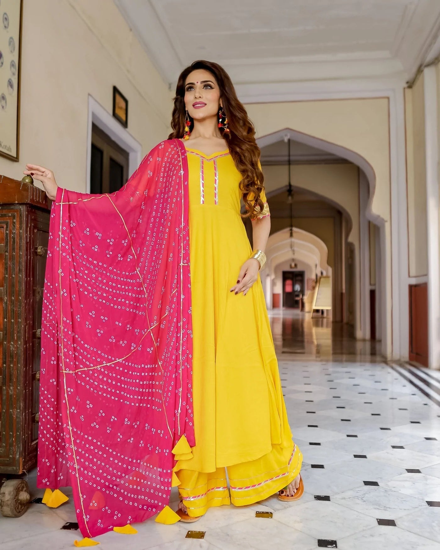 Sun Bandhej Chiffon Dupatta