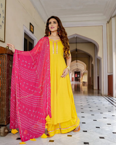 Sun Bandhej Chiffon Dupatta
