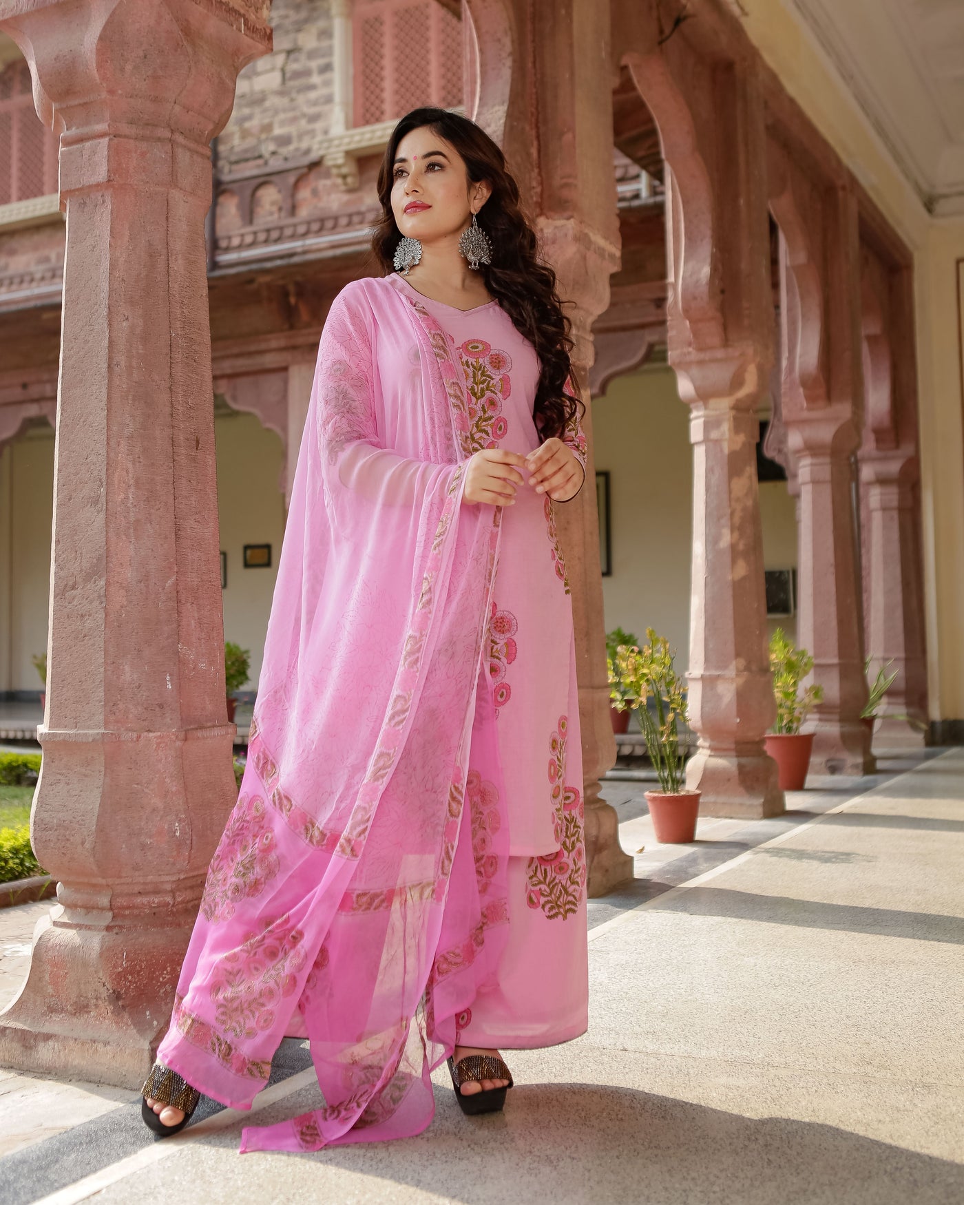 Gulabo Handblock Suit Set