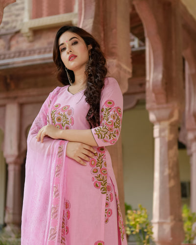 Gulabo Handblock Suit Set