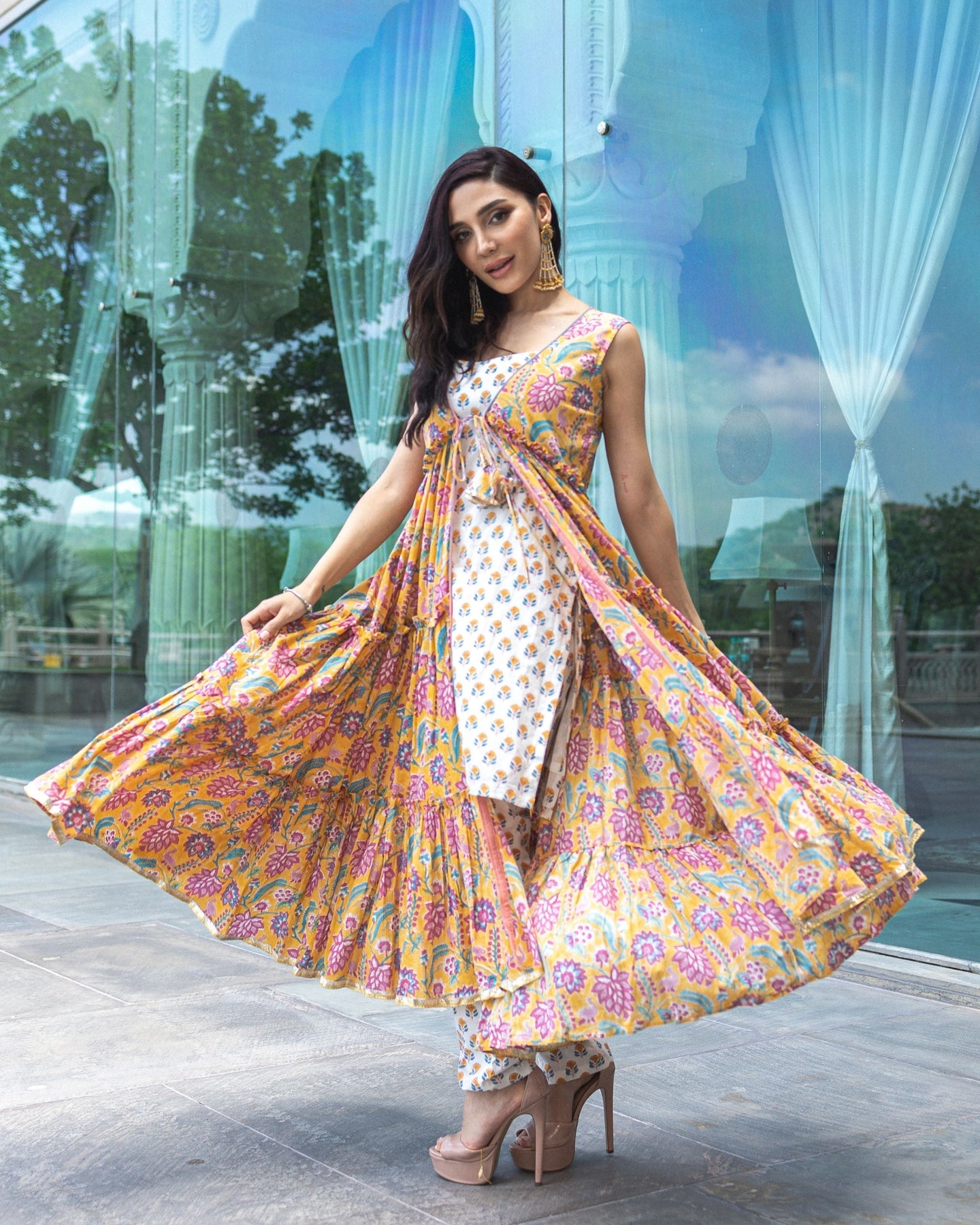 Cotton store mastani dress