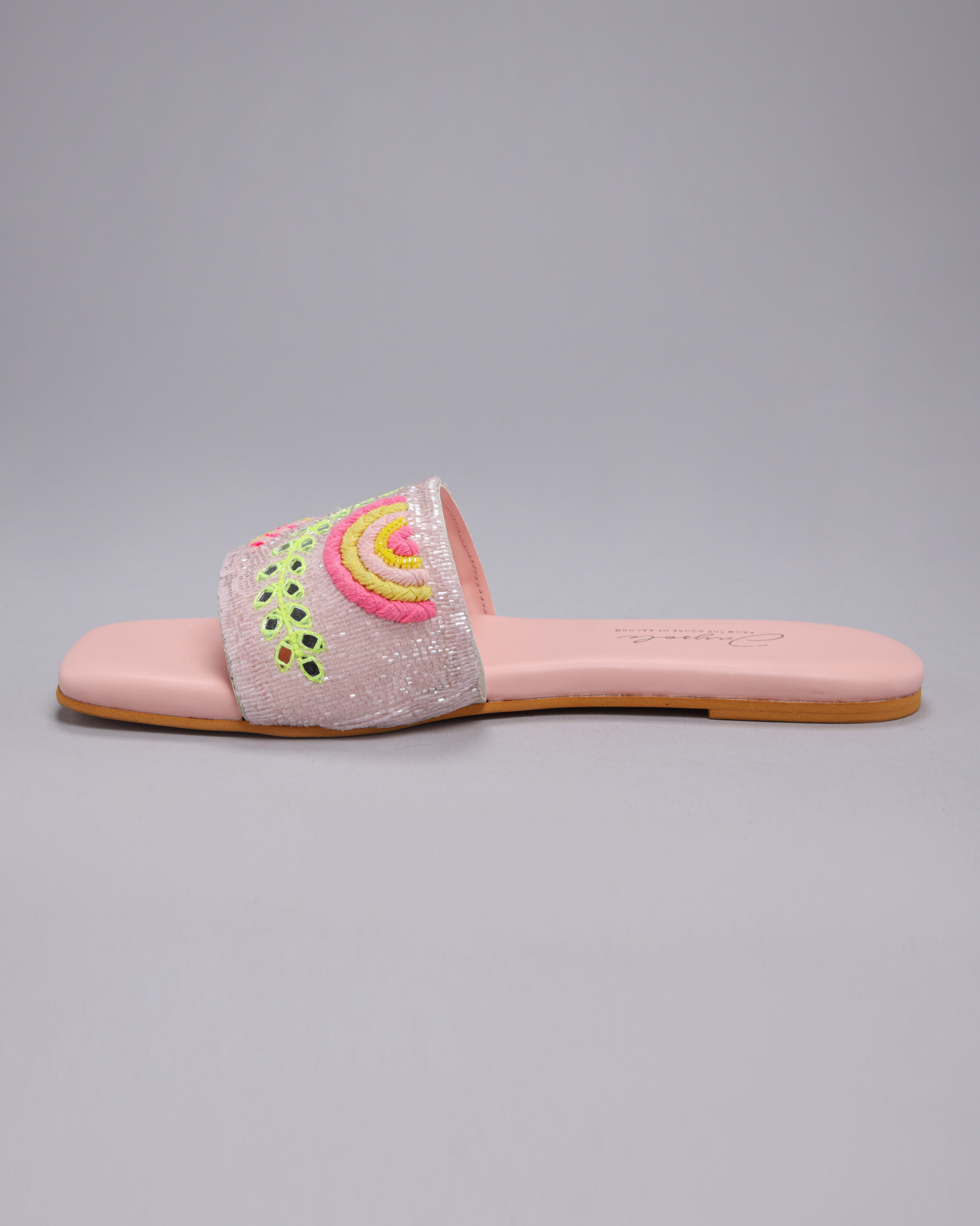 Pink Mystery Handcrafted Flats