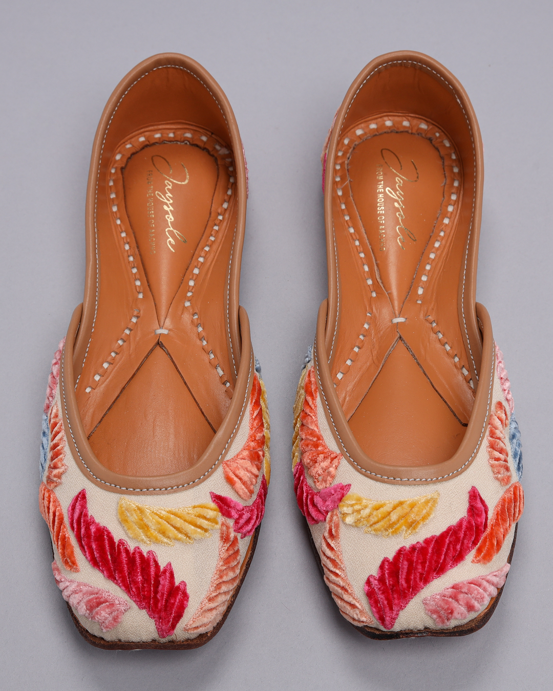 Silky Milky Handcrafted Jutti